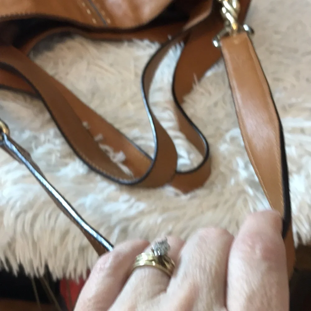 Michael Kors Brown Leather Bag